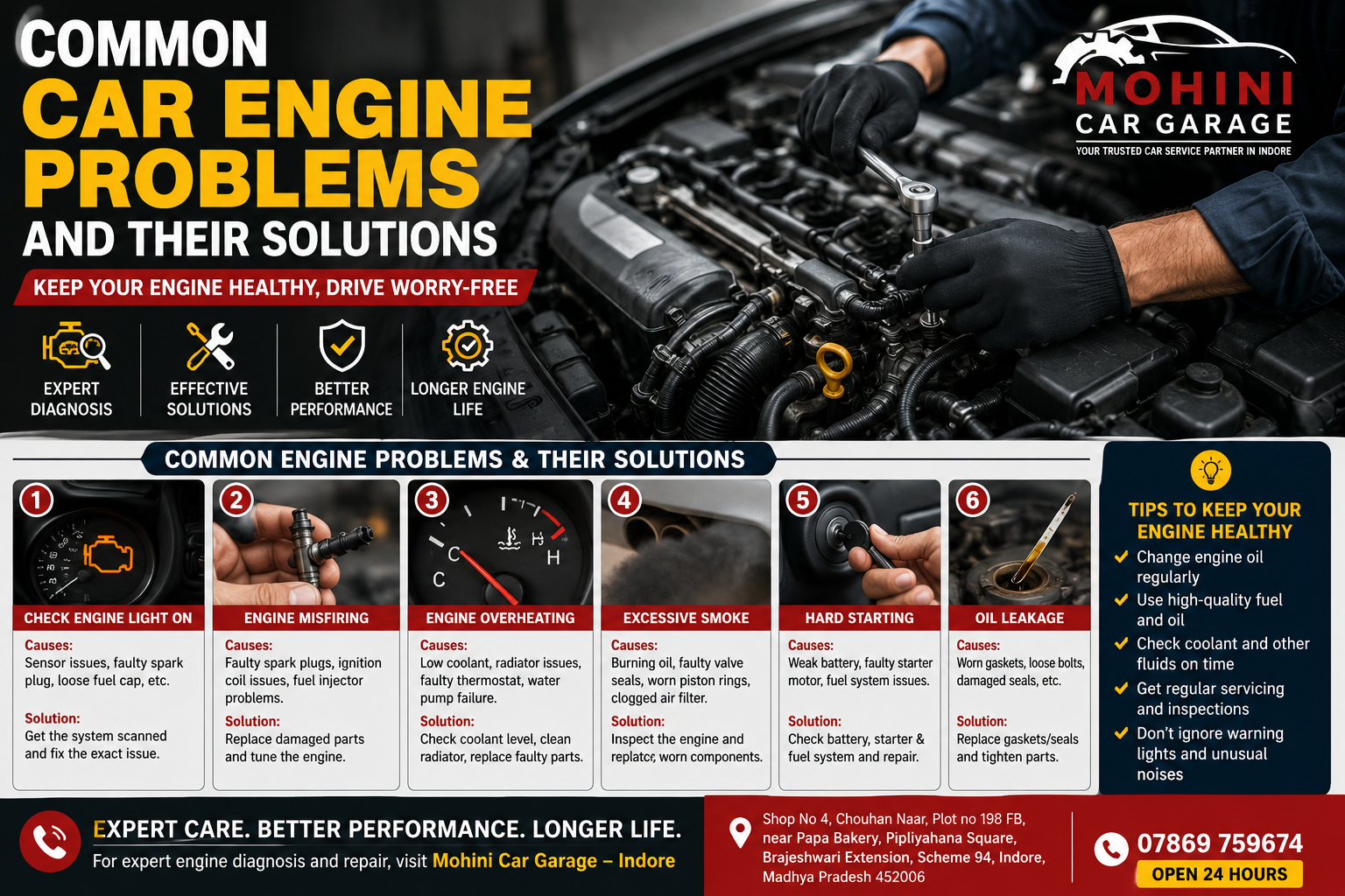 Car Engine Repair in Indore